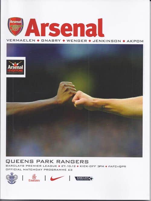 Arsenal FC v Queens Park Rangers FC